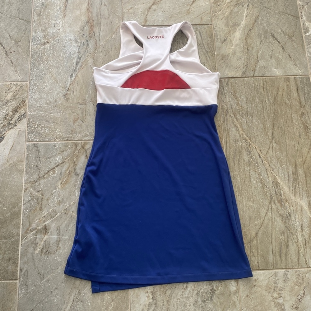 Lacoste Tri-Color Athletic tennis Dress - Picture 5 of 9